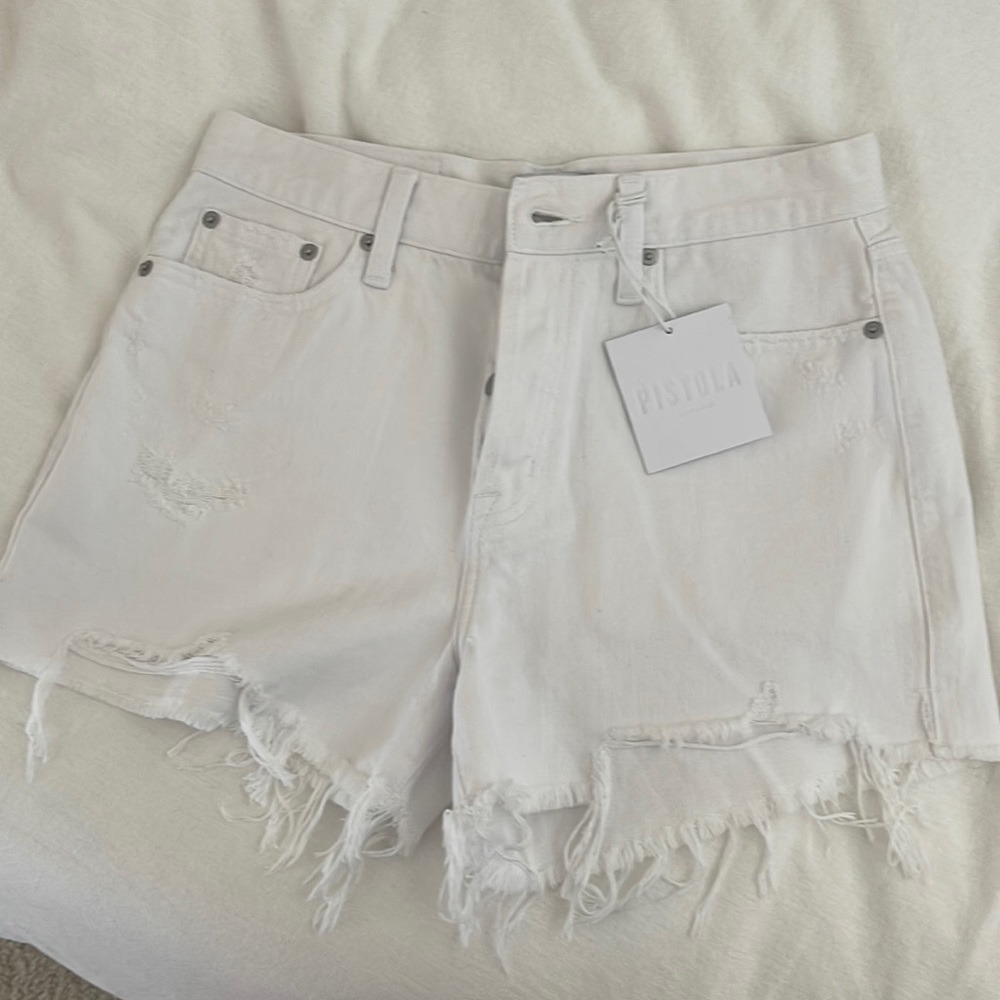 Pistola denim nova relaxed high rise short
